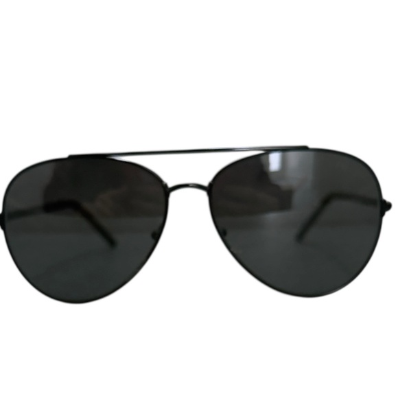 NWOT Authentic Prada Black Aviator Sunglasses - Picture 1 of 5